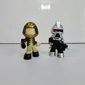 Cylon Centurion & Starbuck Battlestar Galactica Funko Mystery Mini Figures